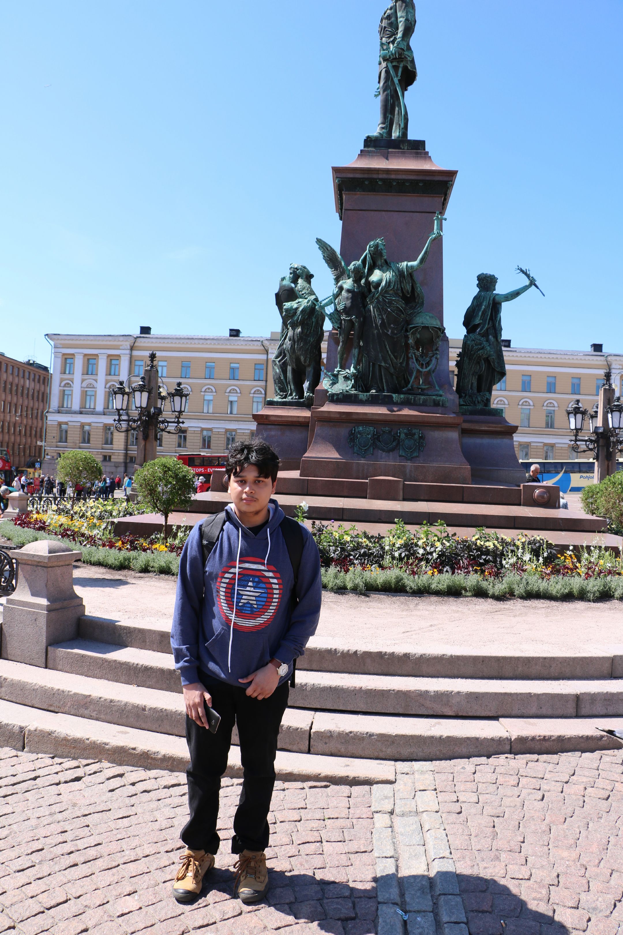 Abhigyan Guha in Helsinki, Finland.